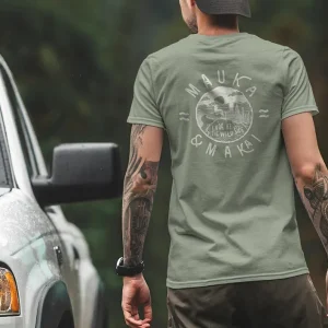 MaukaMakai camisetas producidas a mano produccion controlada