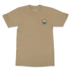 camiseta producidas a mano basic logo camel