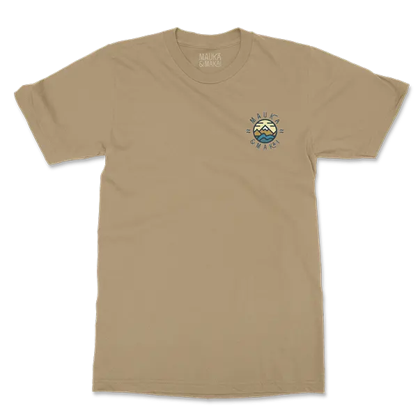 camiseta producidas a mano basic logo camel